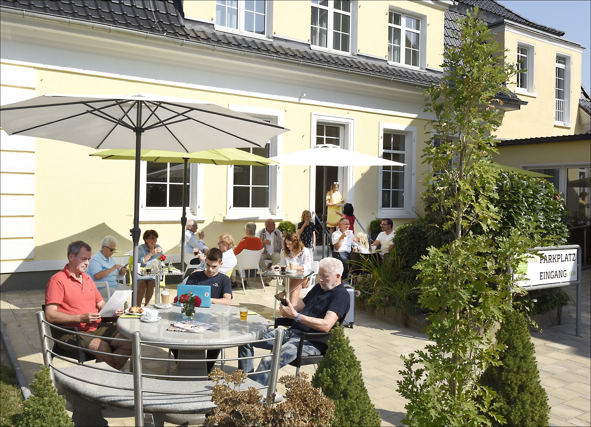 Gartenterrasse City-Hotel APART M³
